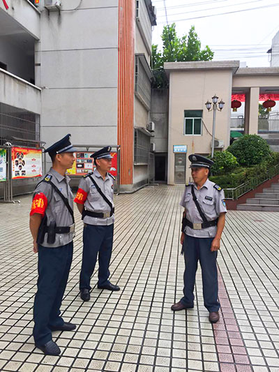 恩施广播电视大学检查安保工作