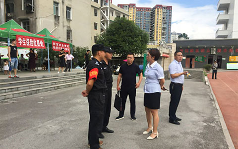 安邦保安为开学季保驾护航