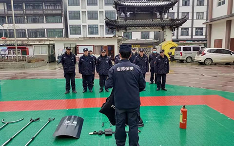 开学在即，安邦公司开展“送训到岗”活动