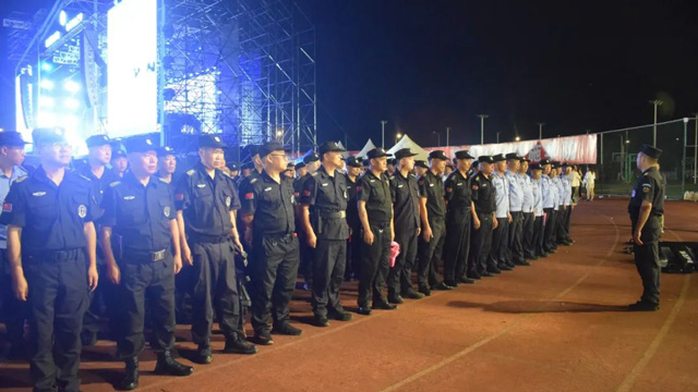 安邦保安圆满完成“湖北恩施学院，嗨·青年音乐节”安保任务